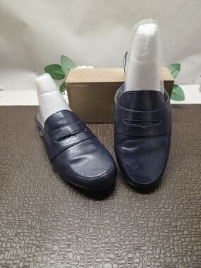 Life Stride Soft System Blue Slip On Loafers Women's Size 7.5